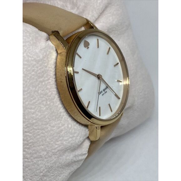 Kate Spade Metro KSW1403 Womens Rose Gold Leather Analog Dial Quartz Watch BW141 main image 12
